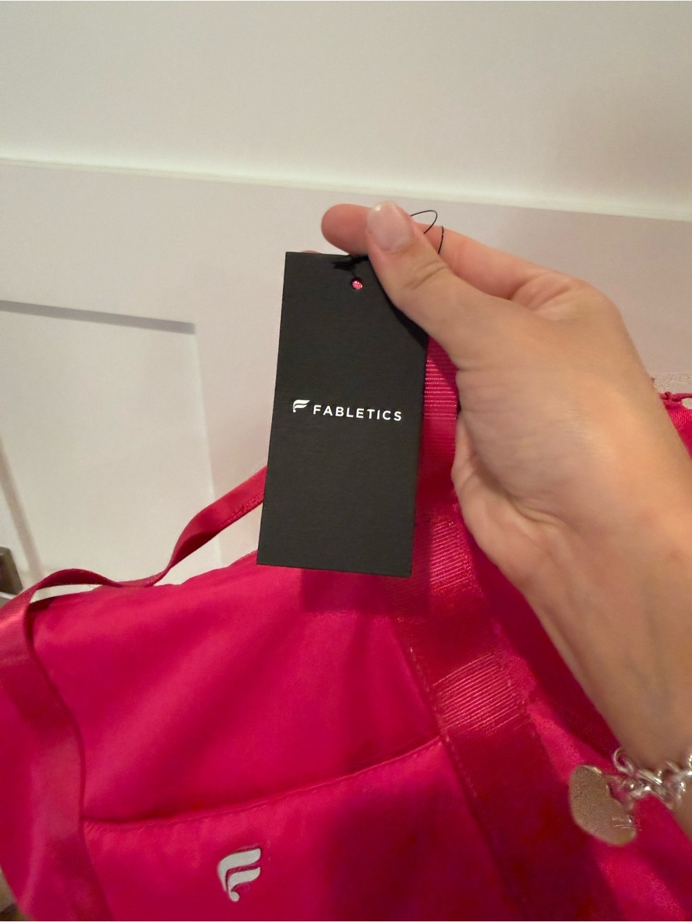 Fabletics Everyday Tote in Dragonfruit - Picture 3 of 5